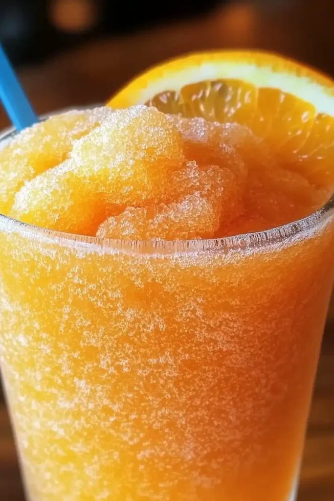 Orange Crush Vodka Slushies