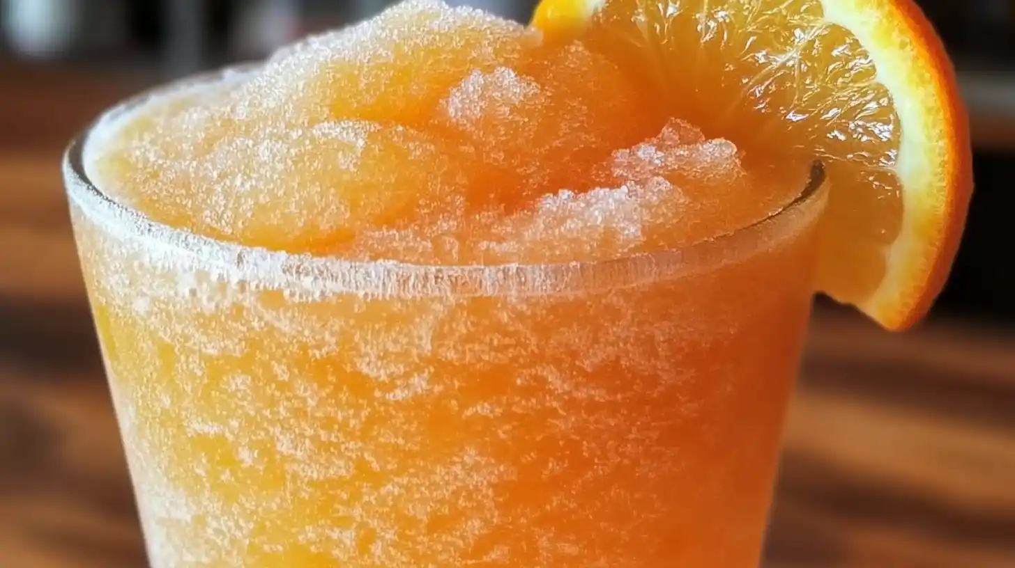 Orange Crush Vodka Slushies