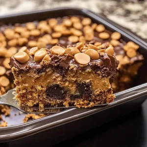 Peanut Butter Cup Dump Cake