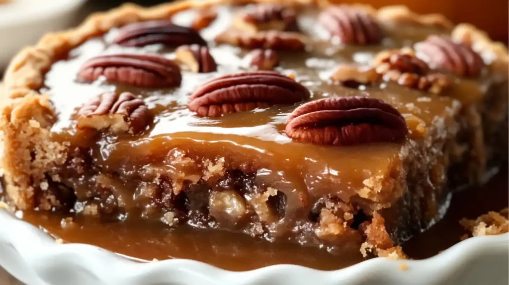 Pecan Pie Dump Cake