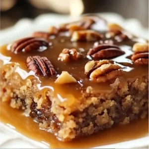 Pecan Pie Dump Cake
