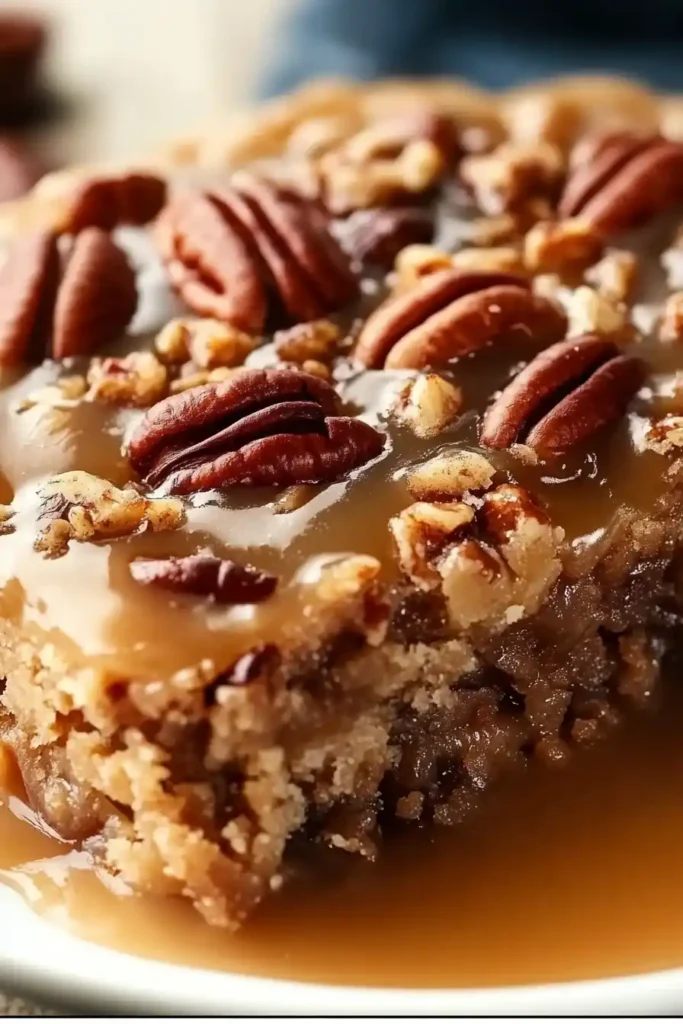 Pecan Pie Dump Cake