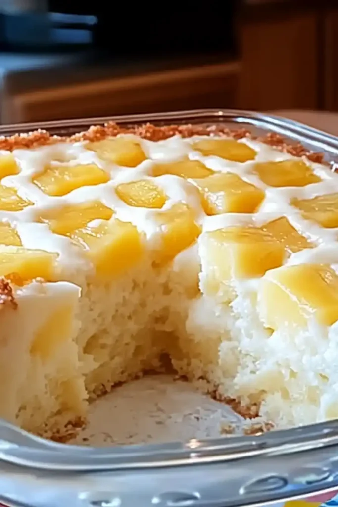 Juicy Pineapple Heaven Cake
