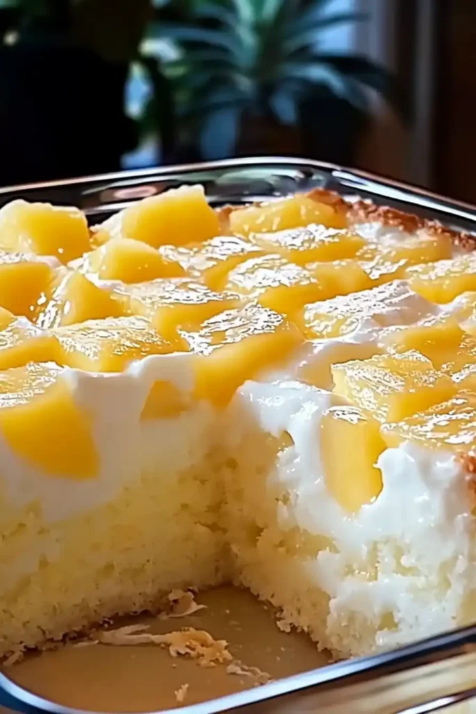 Juicy Pineapple Heaven Cake