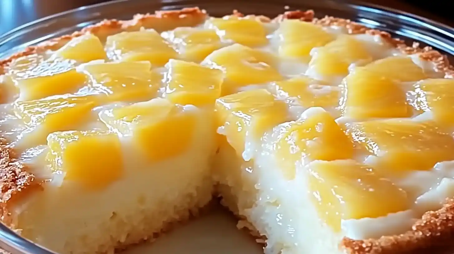 Juicy Pineapple Heaven Cake