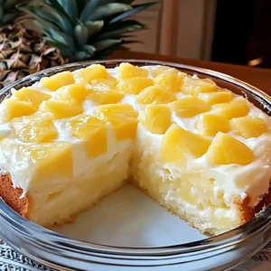 juicy Pineapple Heaven Cake