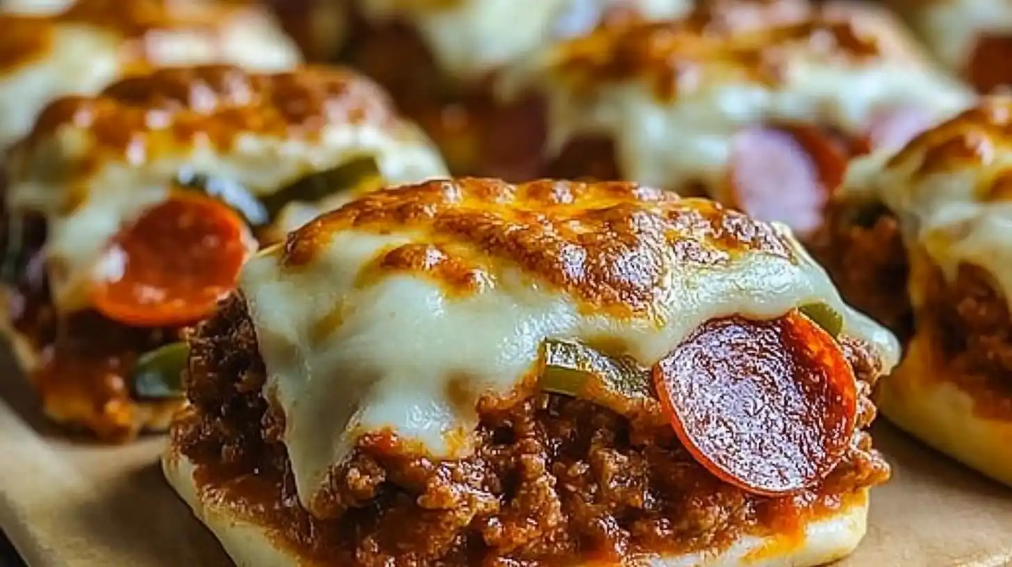 Pepperoni Pizza Sloppy Joes