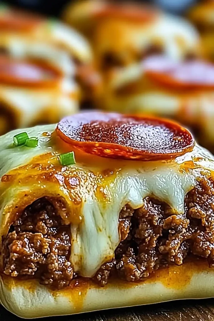 Pepperoni Pizza Sloppy Joes