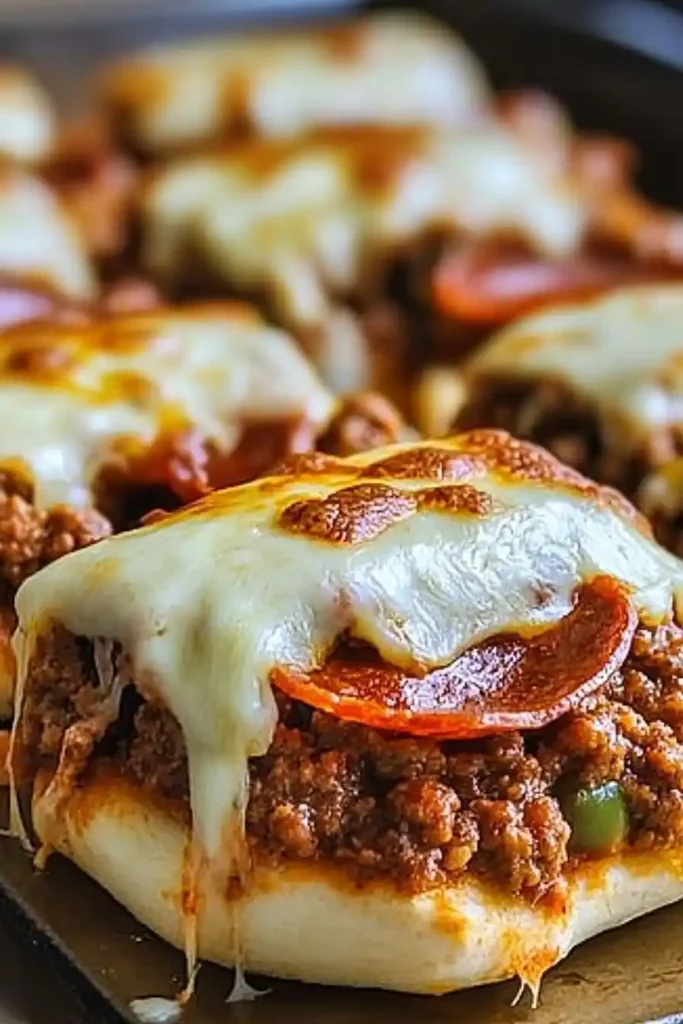 Pepperoni Pizza Sloppy Joes