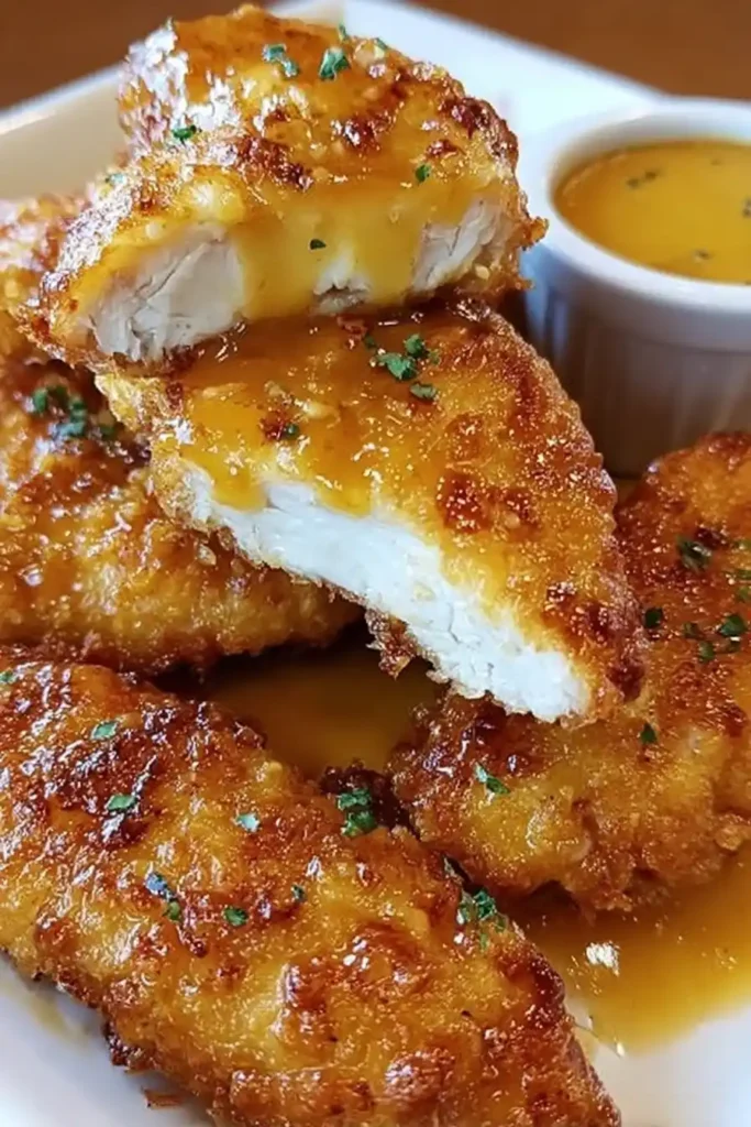 Air Fryer Honey Butter Garlic Chicken Tenders