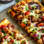 BBQ Chicken Flatbread Pizzas