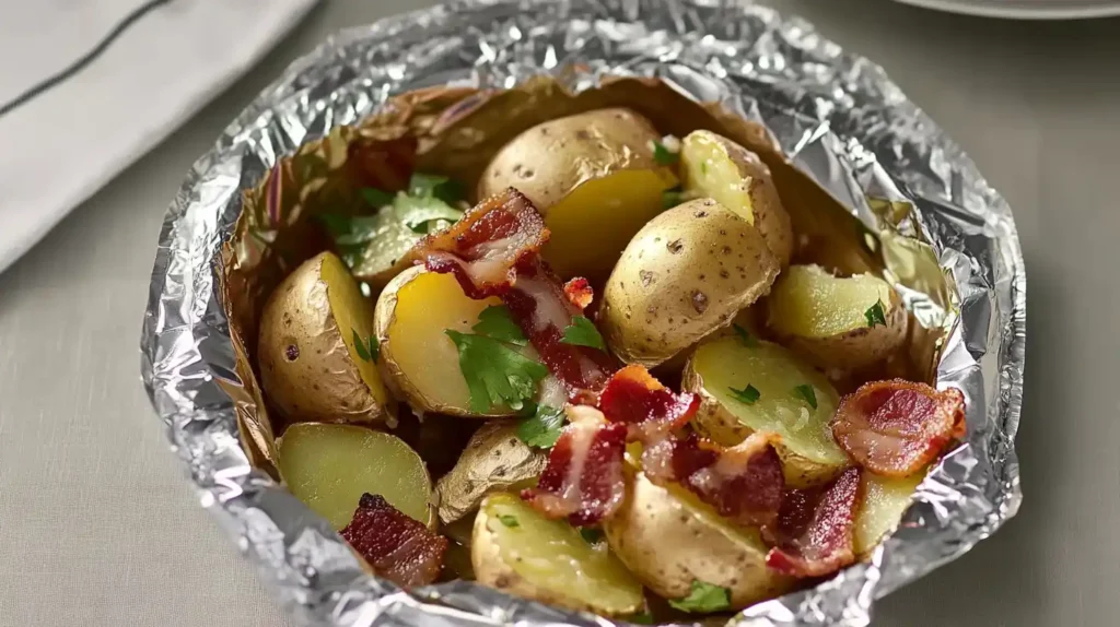Bacon Ranch Potato Foil Packs