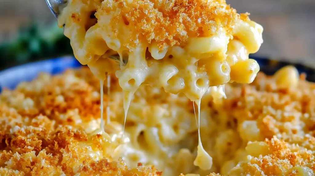 Baked Mac & Cheese with Crispy Topping