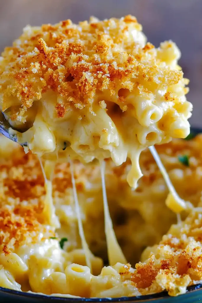 Baked Mac & Cheese with Crispy Topping