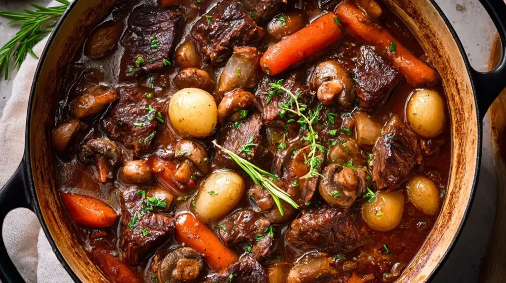Beef Bourguignon