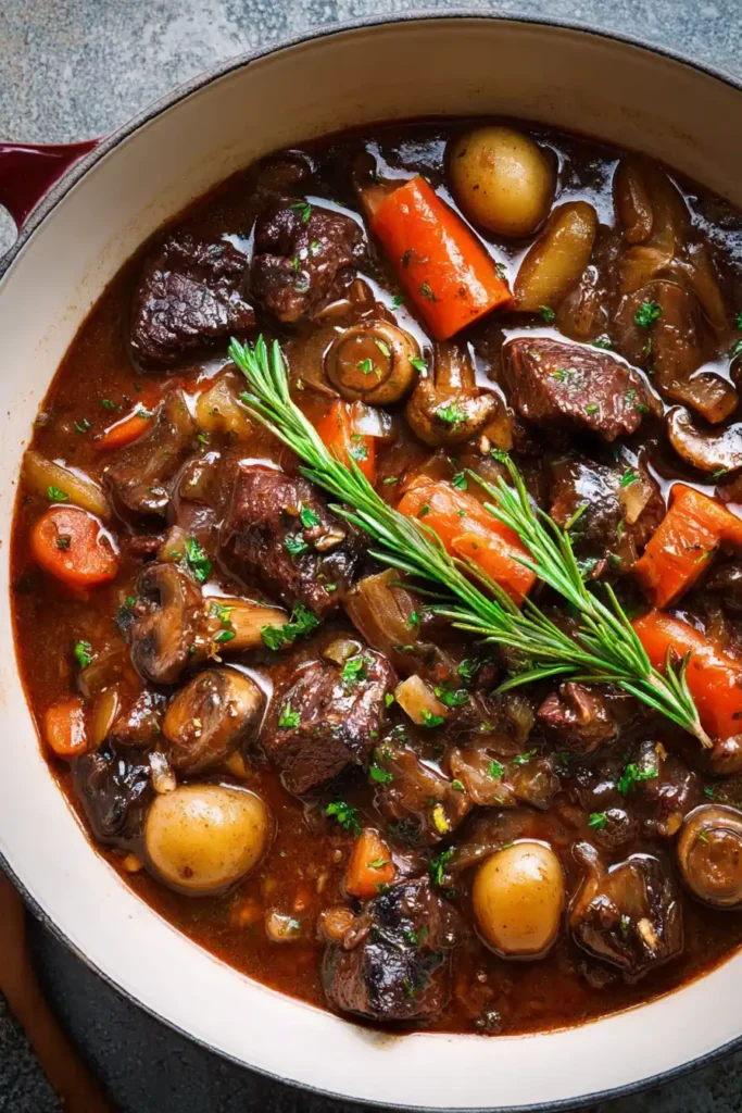 Beef Bourguignon