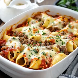 Beef Stuffed Shells Ricotta