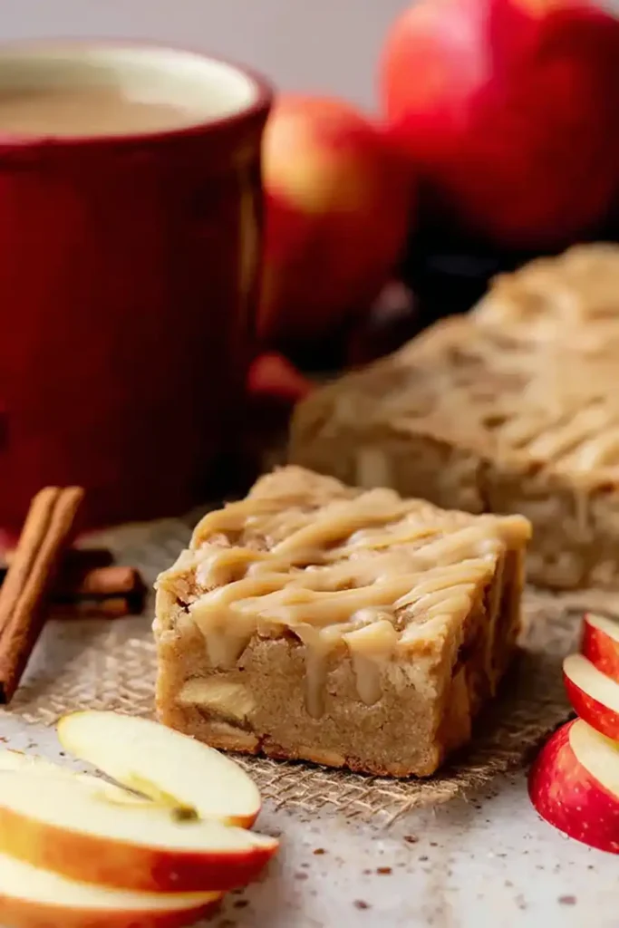 Caramel Apple Blondies