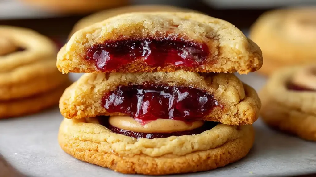 Cherry Pie Stuffed Cookie
