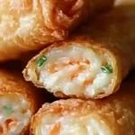 Crab Rangoon Egg Rolls Recipe