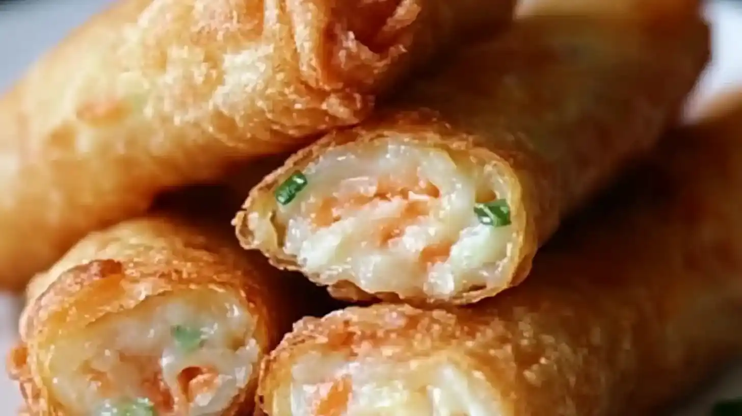 Crab Rangoon Egg Rolls Recipe