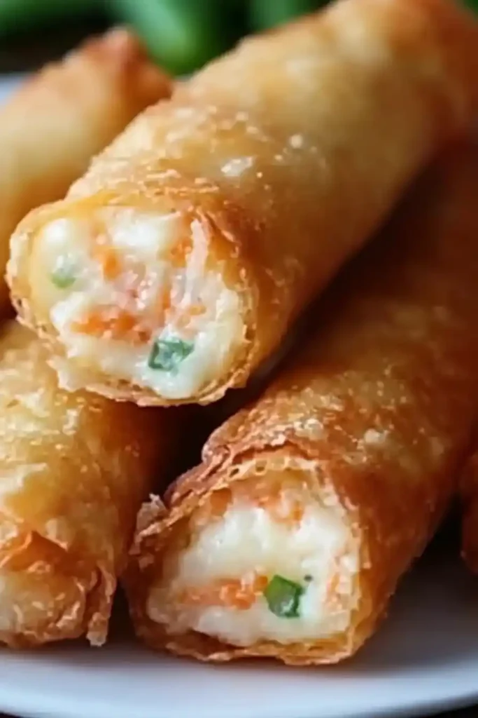Crab Rangoon Egg Rolls Recipe