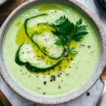 Cucumber Avocado Gazpacho