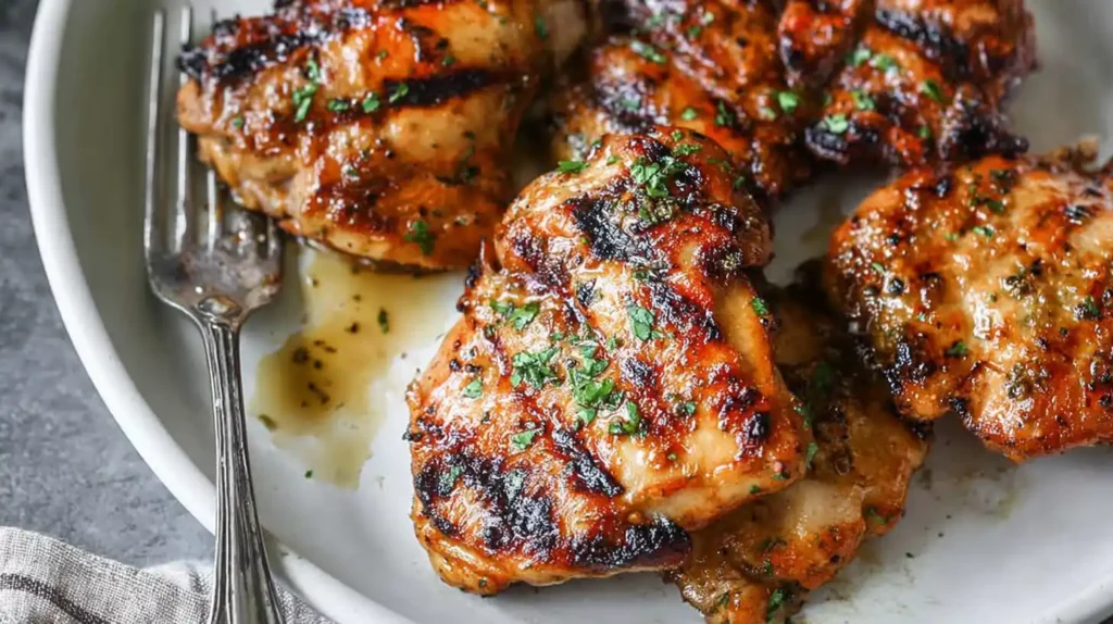 Grilled Chicken Thighs