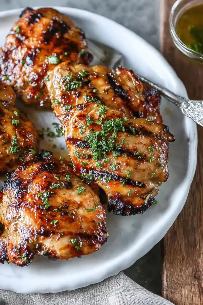 Grilled Chicken Thighs