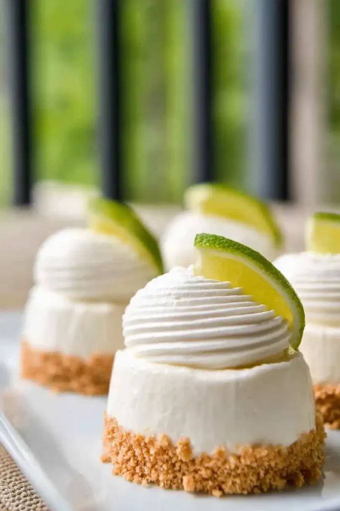 Mini Key Lime Ice Cream Pies