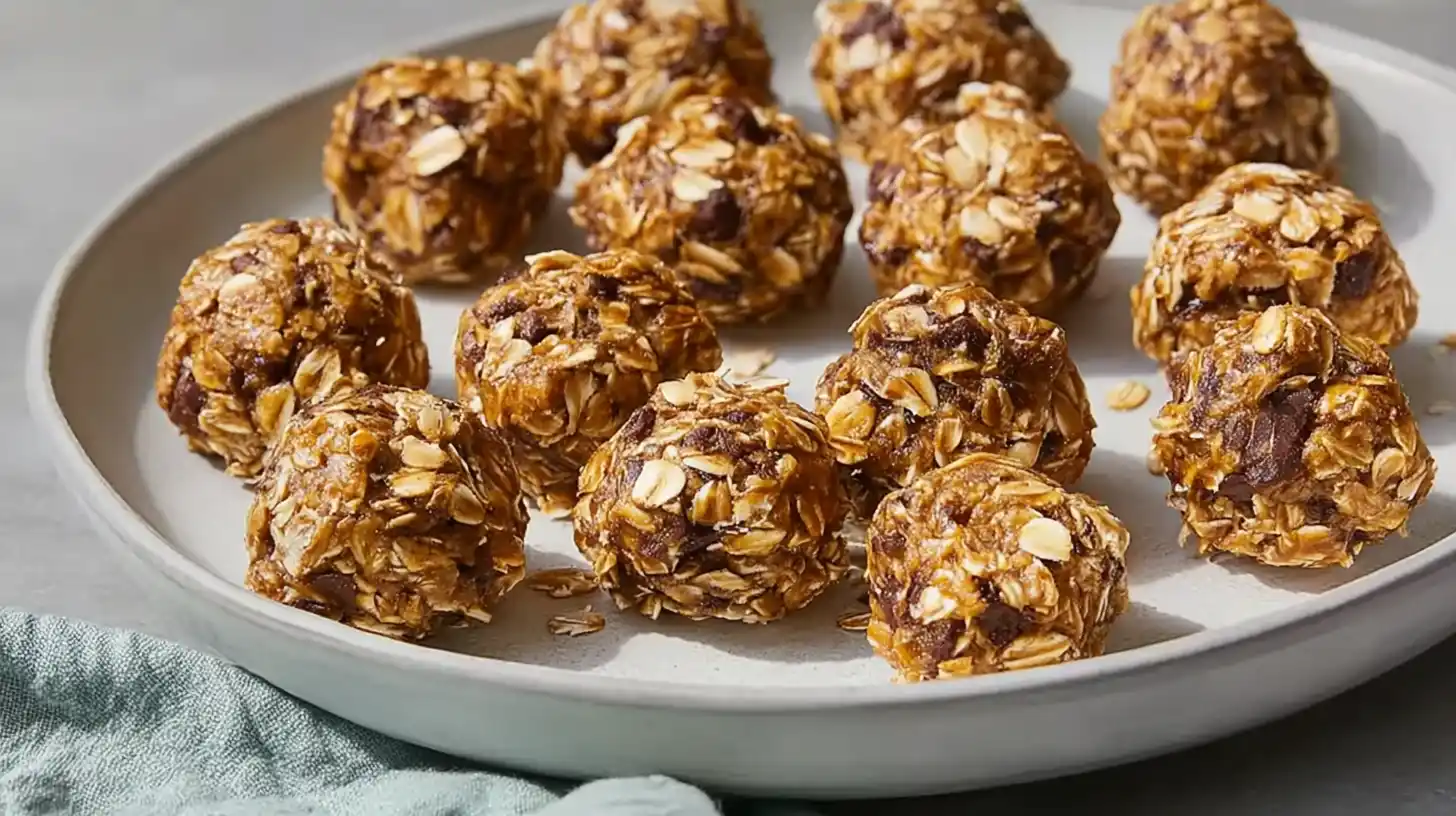 No-Bake Oatmeal Energy Bites