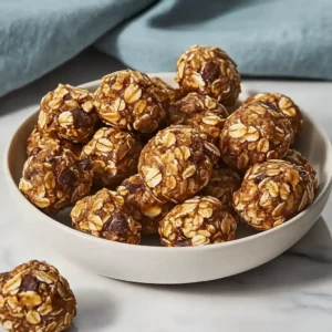 No-Bake Oatmeal Energy Bites