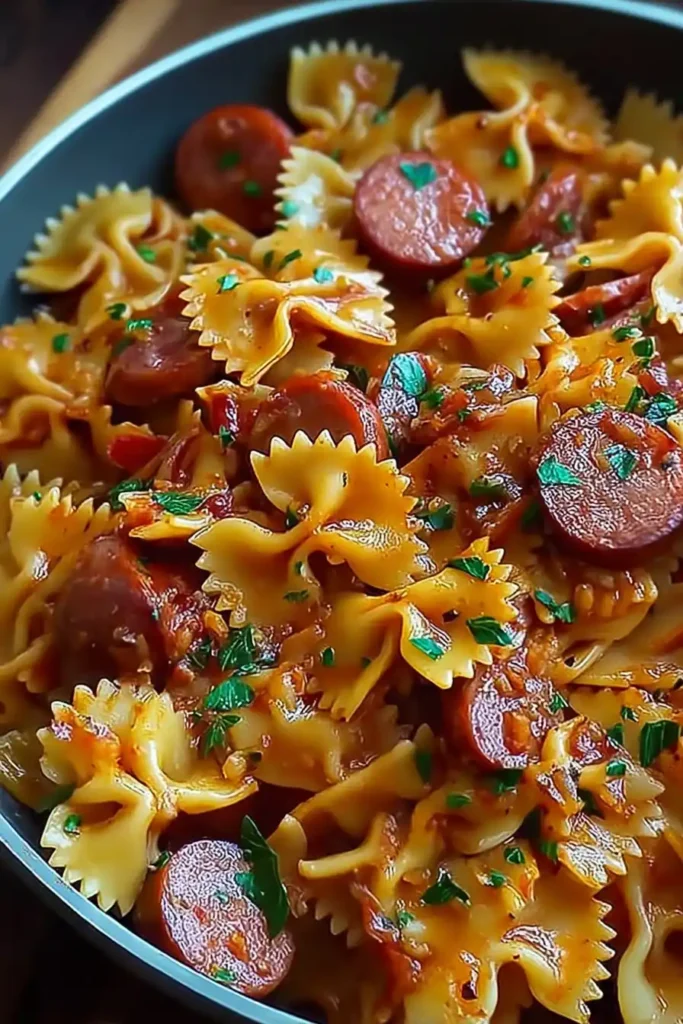 One Pot Kielbasa Pasta