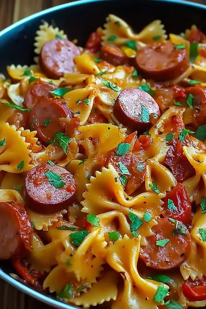 One Pot Kielbasa Pasta