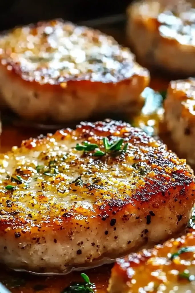 Parmesan Baked Pork Chops