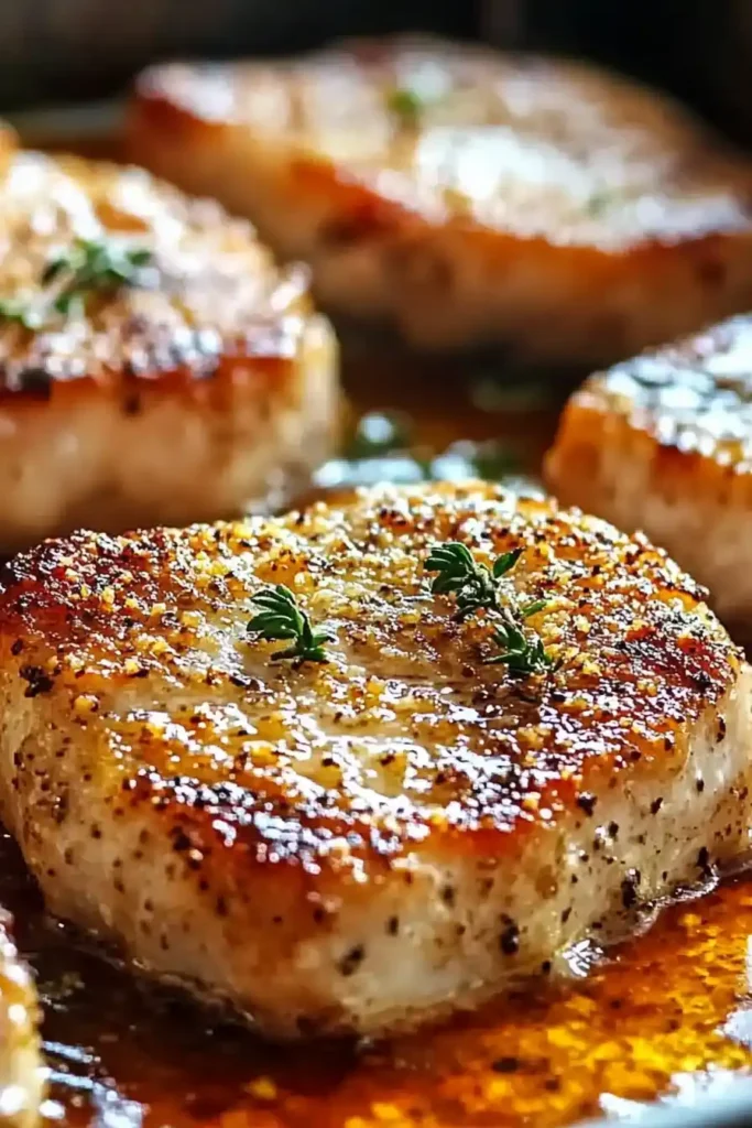 Parmesan Baked Pork Chops