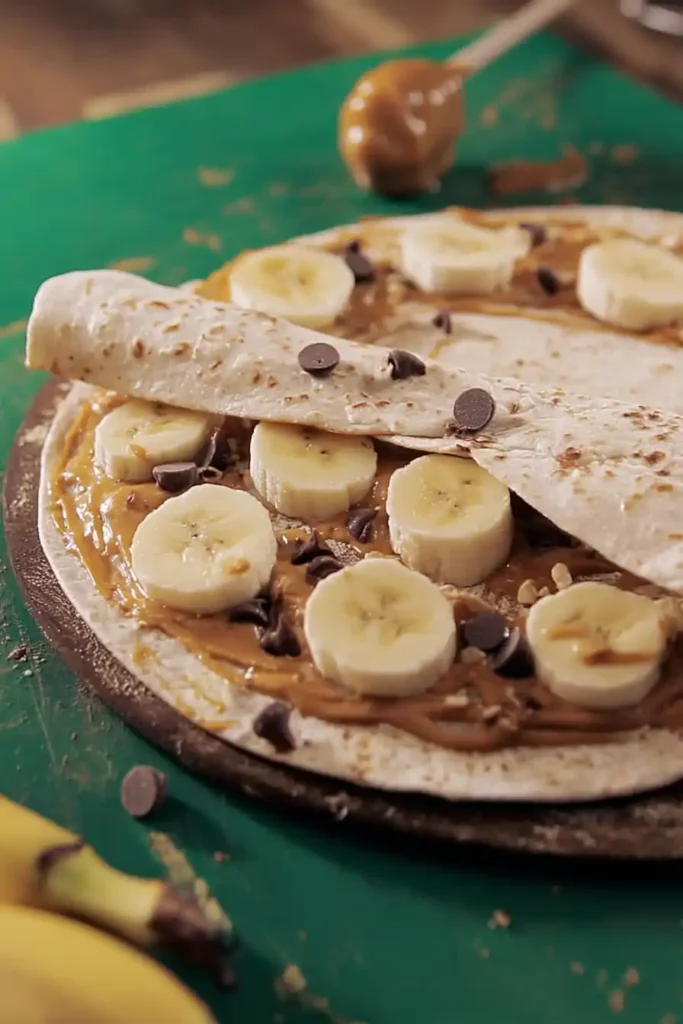Peanut Butter Banana Wraps