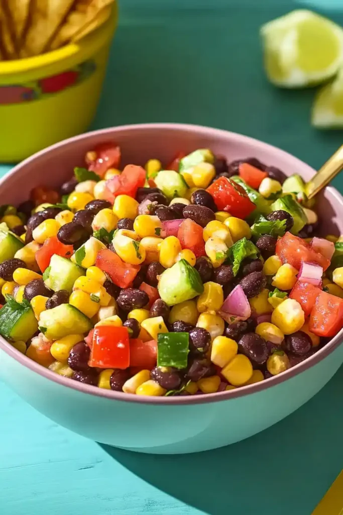 Southwest Black Bean Corn Salad
