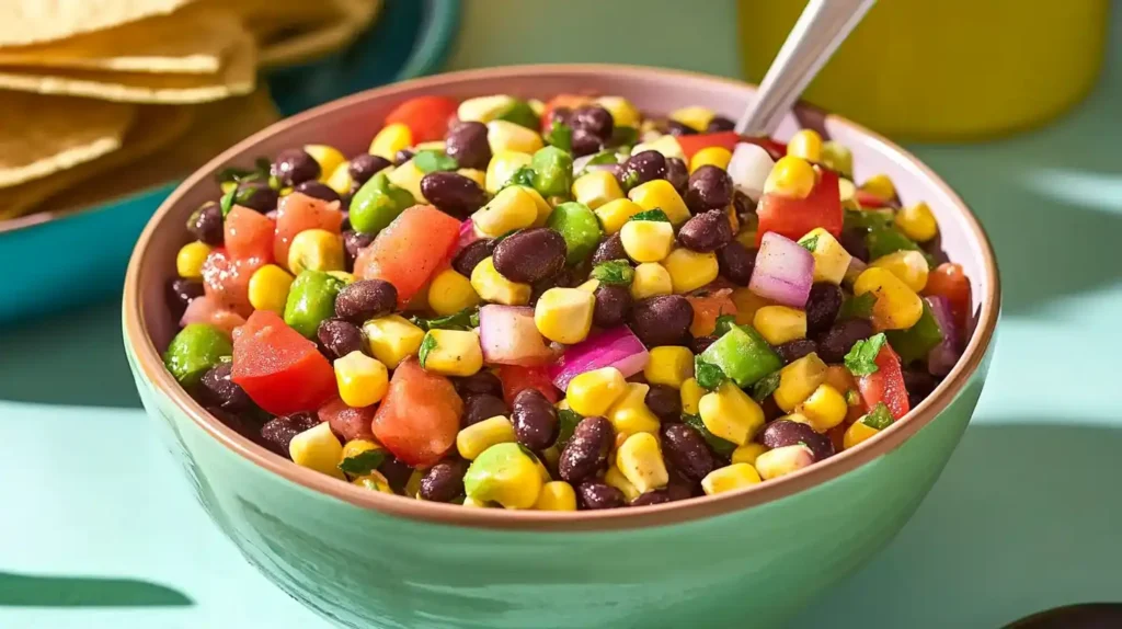 Southwest Black Bean Corn Salad