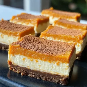 Sweet Potato Cheesecake Squares