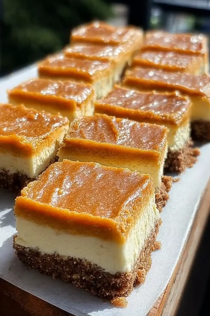 Sweet Potato Cheesecake Squares
