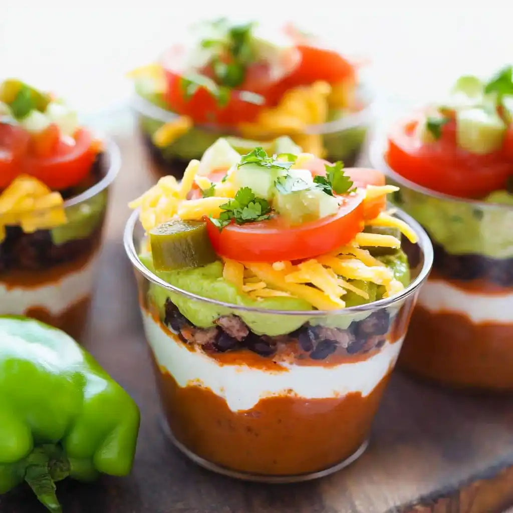 Taco Layer Dip Cups