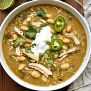 White Chicken Chili (Slow Cooker)