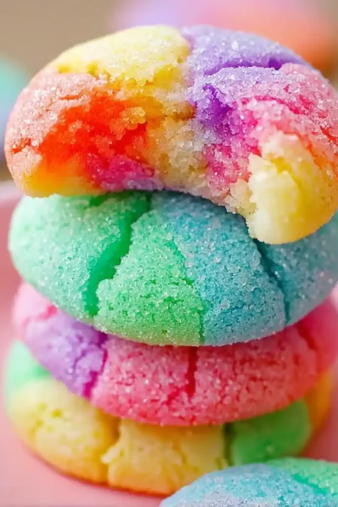 Jello Sugar Cookies – Soft, Chewy & Colorful Treats