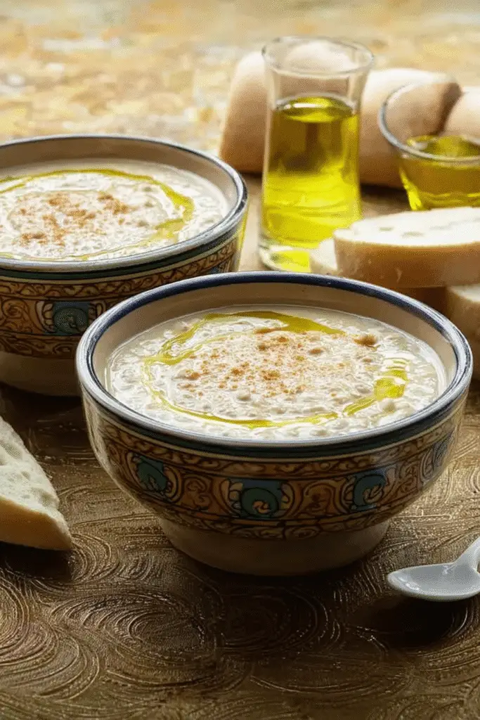 Moroccan Dried Fava Bean Dip or Soup – Bessara