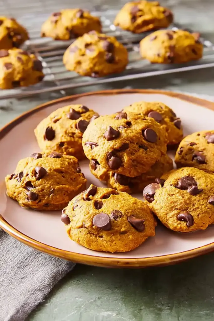 pumpkin chocolate chip cookies