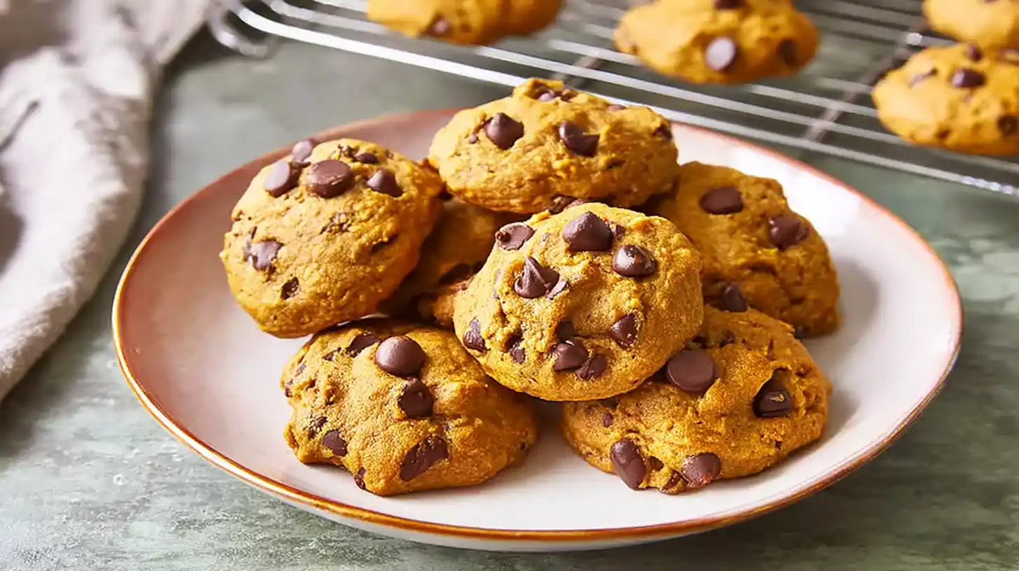 pumpkin chocolate chip cookies