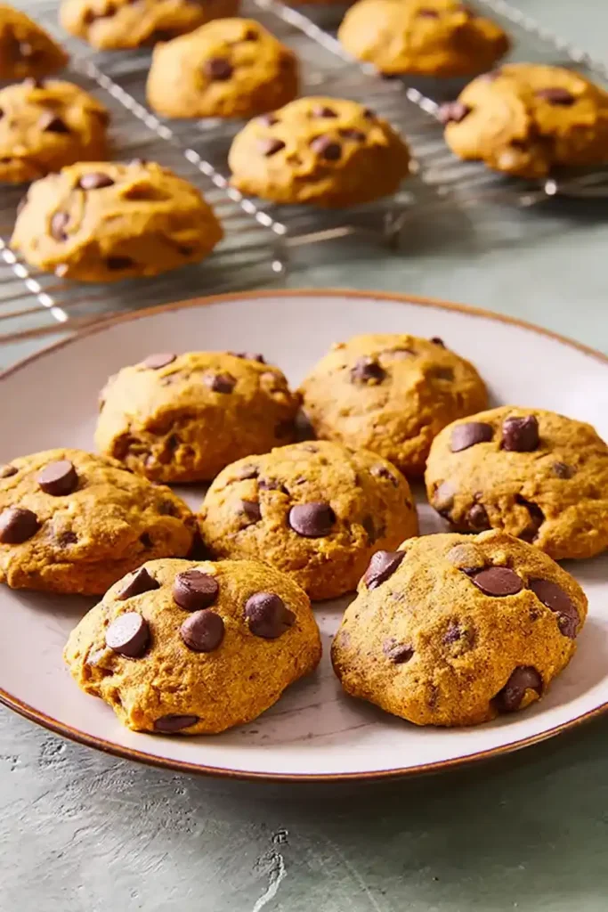 pumpkin chocolate chip cookies