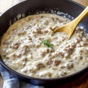 sausage gravy recipe