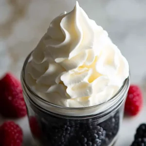 whipped cream recipe